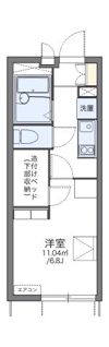 レオパレスKOEMON Ⅰの間取り画像