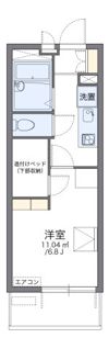 レオパレス水前寺の間取り画像