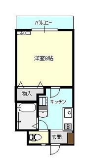 ヴィラコート金泉寺の間取り画像