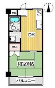 ハレー泉の間取り画像