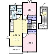 グラシュ・プレーヌⅡの間取り画像