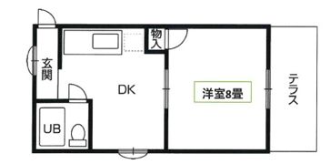 カーサみきの間取り画像