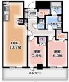 グランドメゾン新梅田タワー THE CLUB RESIDENCEの間取り画像
