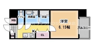 ウインズコート都島の間取り画像
