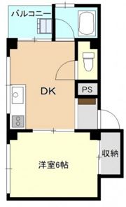 増宮マンションの間取り画像