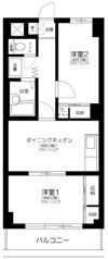 スワンハイツの間取り画像