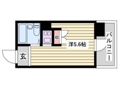 ネオダイキョー三宮の間取り画像