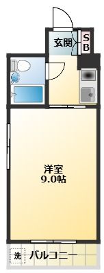 九段フラワーホームの間取り画像