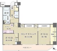 IBIS市ヶ谷の間取り画像