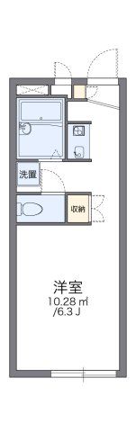 レオパレスルミエールⅡの間取り画像
