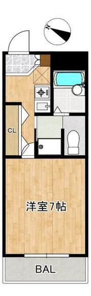 サンライズ三番館の間取り画像