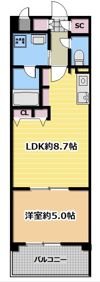 estageo関目高殿の間取り画像