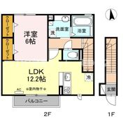 フロイデ山崎の間取り画像