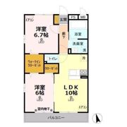 リヴァージュ 参番館の間取り画像