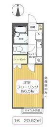アビターレ中央Ⅱの間取り画像