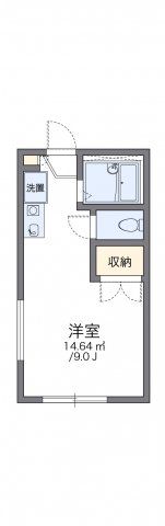レオパレスプルニエの間取り画像