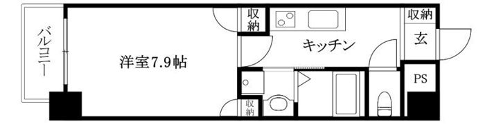 ミモザヒルズ古町の間取り画像