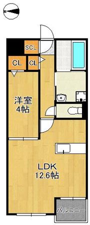 MON665の間取り画像