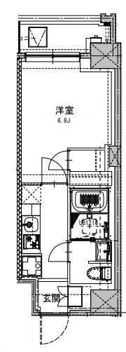 S－RESIDENCE両国sereaの間取り画像