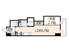 月光舟入川口町の間取り画像