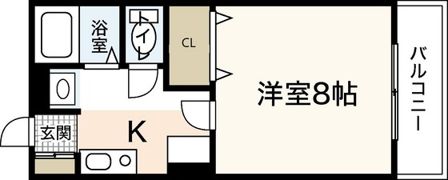 メイプルハイツA棟の間取り画像