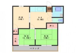 カツミビルの間取り画像