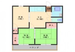 カツミビルの間取り画像