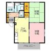 Liberty Bell20 B棟の間取り画像