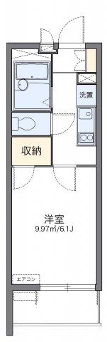 レオパレスシリウスの間取り画像