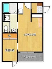 storia北方（ストーリア北方）の間取り画像