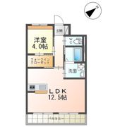 Residence Espacio（レジデンス エスパシオ）の間取り画像