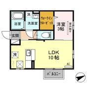グランディール笹崎の間取り画像