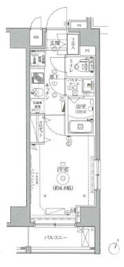 クレイシア戸越公園の間取り画像