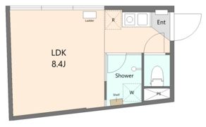 エストラルゴ西小山Ⅱの間取り画像