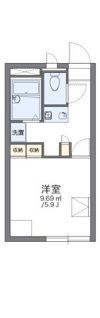 レオパレスアミニティの間取り画像