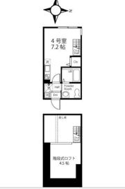 ハーミットクラブハウス菊名Ⅳの間取り画像