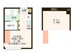 ハーモニーテラス関町IIの間取り画像