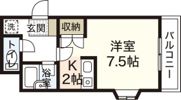 アソシエ大町の間取り画像