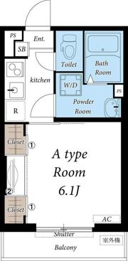 リブリ・サイワイセブンの間取り画像