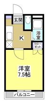 エスポワールⅠの間取り画像