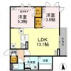 D-ROOM荒井1丁目の間取り画像