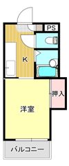 シャトレ若葉の間取り画像