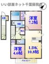 サンライズ池田の間取り画像