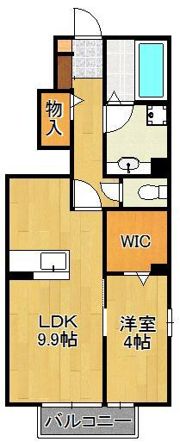 フォンティーヌの間取り画像