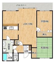 ロワールマンション大江の間取り画像
