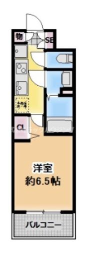 ララプレイス京橋シティオスの間取り画像