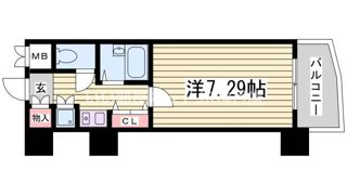 ランドマークシティ神戸西元町の間取り画像