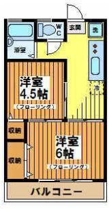 オリエンタルマンションの間取り画像