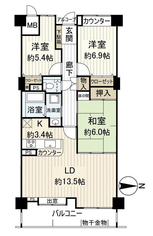間取図