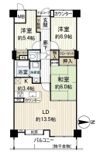 ラクト山科 メゾンウエストB棟の間取り画像
